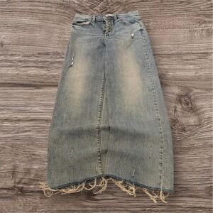 Faded Wide Leg Baggy 2000s Jeans 27x27